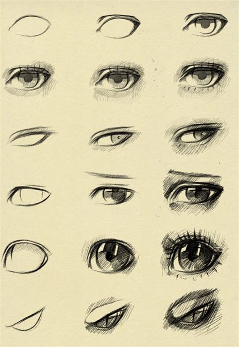 easy drawing eyes